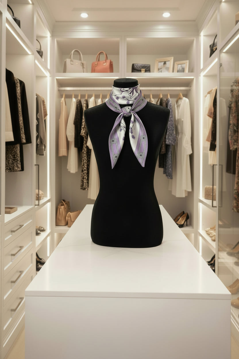The Grand Heritage Square | 100% Mulberry Silk | 14-Momme