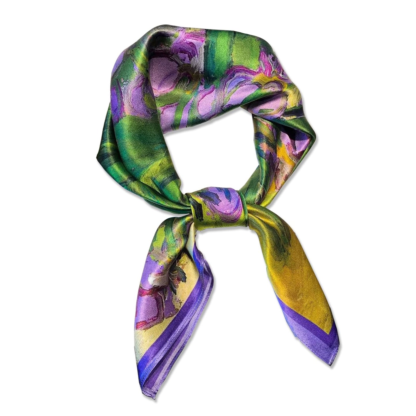 The Digital Silk Square | 100% Pure Mulberry Silk