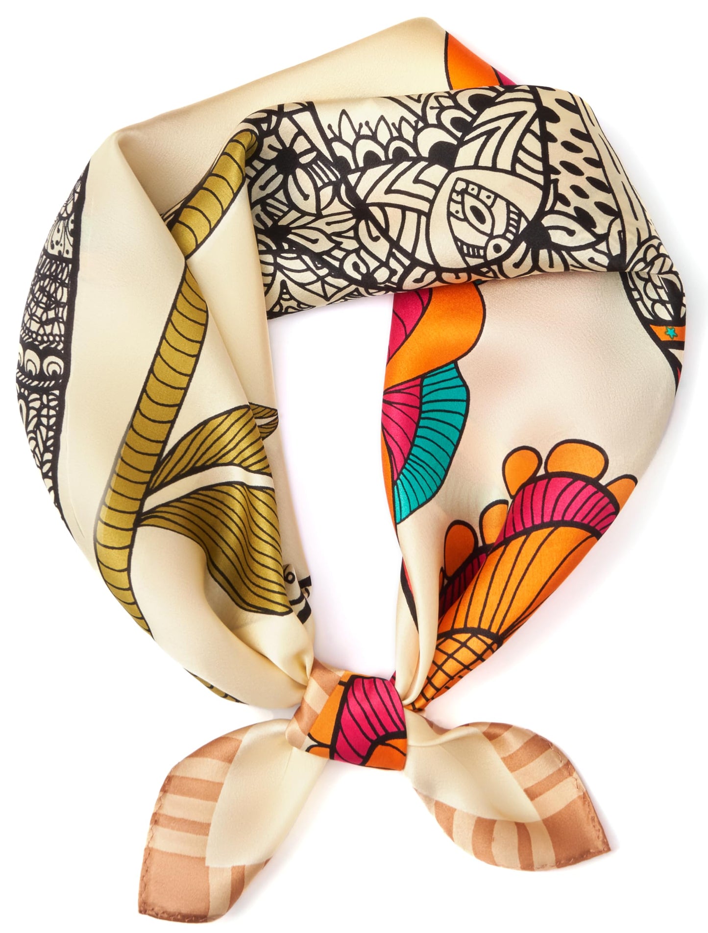 The Versatile Artisan Square | 100% Pure Mulberry Silk