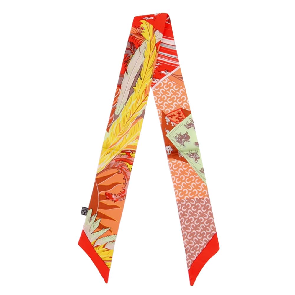 The Artisan Silk Ribbon in Phoenix Orange | 100% Mulberry Silk
