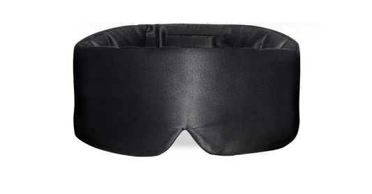 100% Pure Mulberry Silk Sleep Mask | Onyx