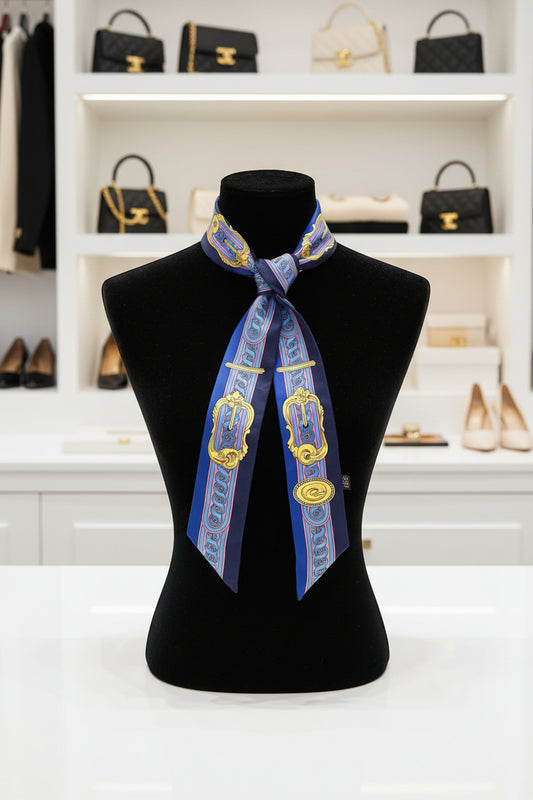 The Signature Twill Ribbon | 100% Mulberry Silk | 90 cm x 5 cm